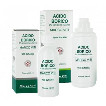 Acido Borico Marco Viti 3% Soluzione Cutanea 500ml