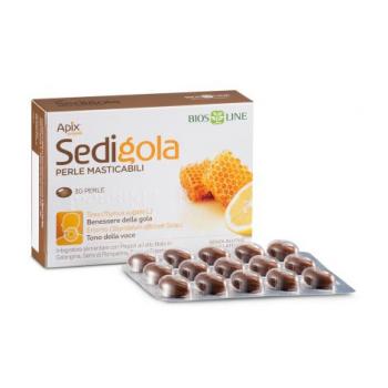 Apix Propoli Sedigola Perle Masticabili Benessere Gola Voce