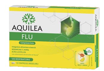 Aquilea Flu 15 Compresse Gola Disinfettanti Lenitive