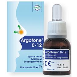 Argotone 0-12 Fluidificante Decongestionante Soluzione Nasale