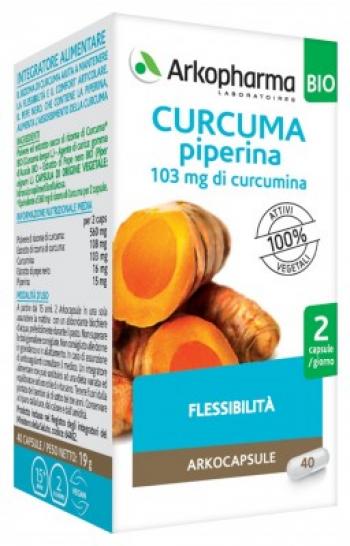 Arkopharma Bio Curcuma e Piperina Capsule
