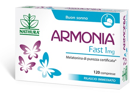 Armonia Fast Integratore Melatonina 1 mg Compresse