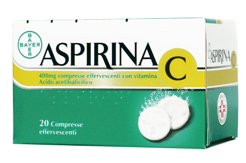 Aspirina 400mg con Vitamina C 20 Compresse Effervescenti