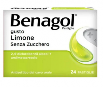Benagol Antisettico Gola Pastiglie SENZA ZUCCHERO Limone