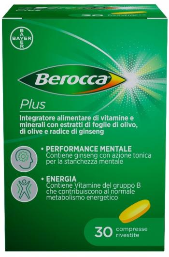 Berocca Plus Integratore Vitamine e Minerali Compresse