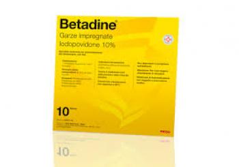 Betadine Garze Impregante 10x10cm