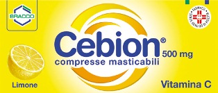 Cebion Vitamina C 500 mg Compresse Masticabili Limone