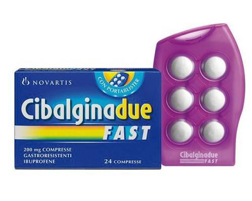 Cibalgina Due Fast 200mg Compresse Gastroresistenti