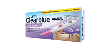 Clearblue Test di Ovulazione Digitale 10 Stick