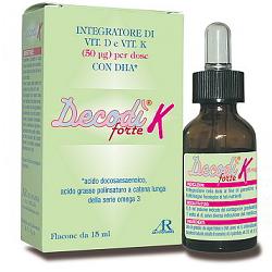 Decodì K Forte Integratore Vitamine D K con DHA Gocce