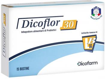 Dicoflor 30 Integratore di Probiotici 15 Bustine