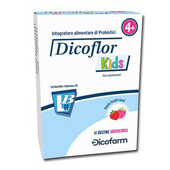 Dicoflor Kids Integratore di probiotici 14 Bustine