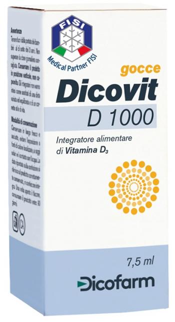 Dicovit D 1000 Integratore Vitamine D3 Gocce