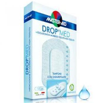 DropMed Medicazione Traspirante Tessuto Non Tessuto 7x5cm