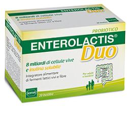Enterolactis DUO Probiotici e Fibre Bustine