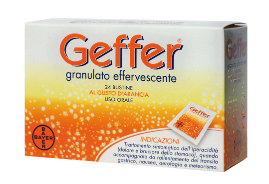 Geffer Bustine Effervescenti Gusto Arancia