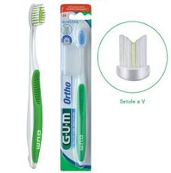 GUM Ortho Spazzolino Ortodontico per Apparecchi