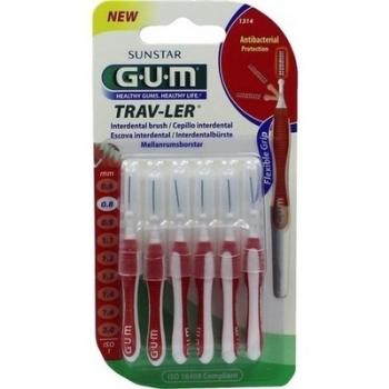 GUM Trav-Ler Scovolino Interdentale 0,8mm