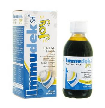 Immudek Joy Sciroppo Immunostimolante Gusto Banana