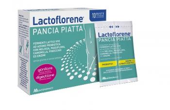 Lactoflorene PANCIA PIATTA Integratore Probiotico 10 Bustine