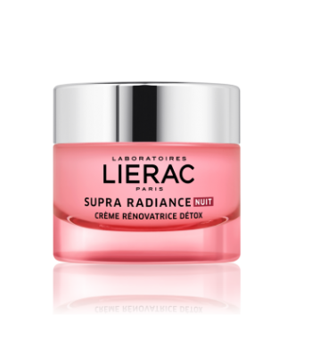 LIERAC Supra Radiance Crema Viso Notte Rinnovatrice Antiossidant