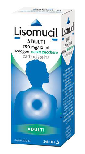 Lisomucil Adulti Fluidificante Sciroppo SENZA ZUCCHERO