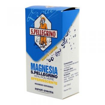 Magnesia San Pellegrino Effervescente 45% 100g Gusto Limone