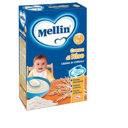 Mellin Crema di Riso e Cereali 4-36 mesi