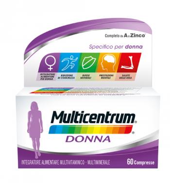 Multicentrum Donna Integratore Multivitaminico 60cpr