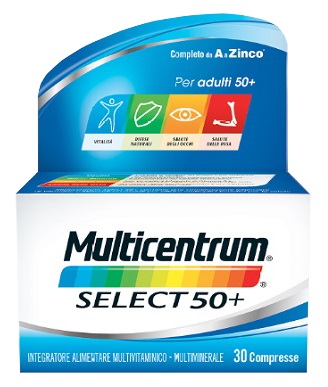 Multicentrum Select 50+ Integratore Vitamine Minerali Compresse