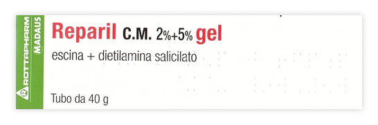 Reparil C.M. 2%+5% Gel