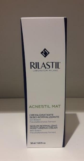 Rilastil Acnestil Mat Crema Idratante Sebo-Normalizzante