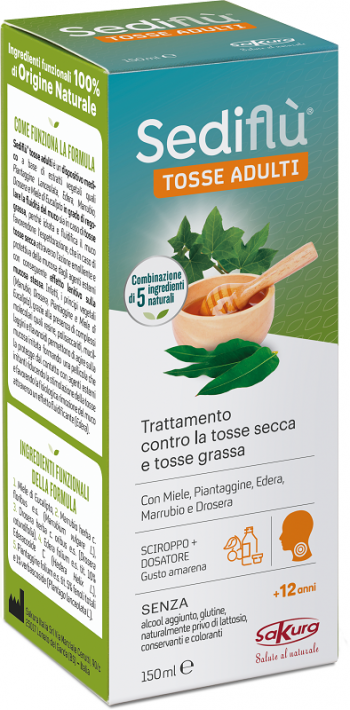 Sediflù SCIROPPO TOSSE SECCA E GRASSA
