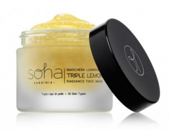 Soha Maschera Viso Luminosità Triple Lemon