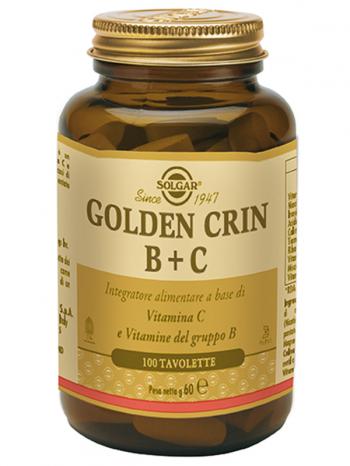 Solgar Golden Crin B+C Stress Capelli Tavolette
