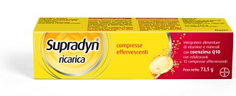 Supradyn Ricarica Integratore Vitamine Minerali 15 Effervescente