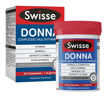 SWISSE Donna Integratore Multivitaminico 30 Compresse