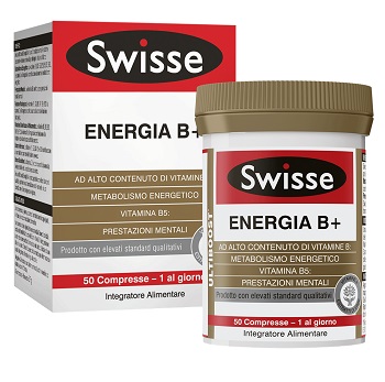 SWISSE Energia B+ Integratore Vitamine B Compresse