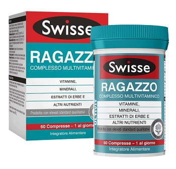 SWISSE Ragazzo Integratore Multivitaminico Compresse