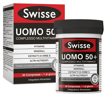 SWISSE Uomo 50+ Integratore Multivitaminico Compresse