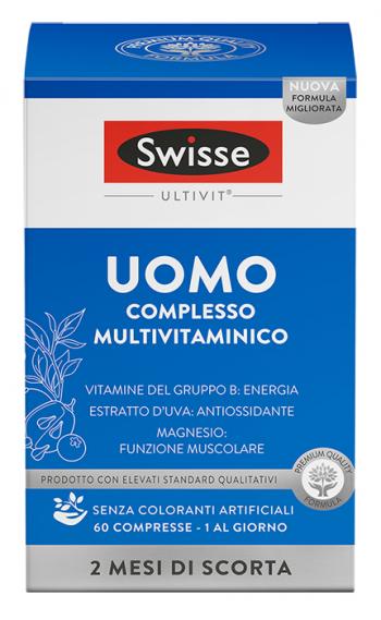 SWISSE Uomo Integratore Multivitaminico Compresse