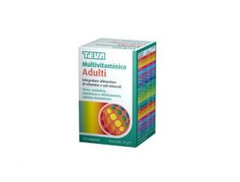 TEVA Adulti Integratore Multivitaminico Multiminerale Compresse