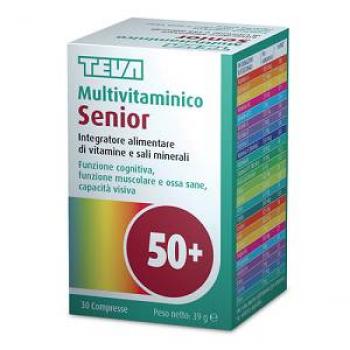 TEVA Senior Integratore Multivitaminico Multiminerale Compresse