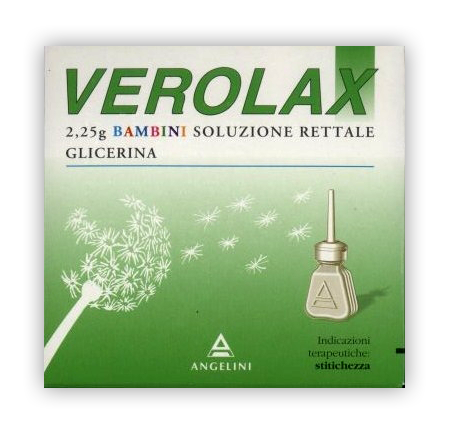 Verolax Bambini Soluzione Rettale Glicerina Microclismi