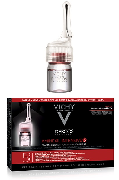 Vichy Dercos Aminexil Intensive 5 Trattamento Anti-Caduta Uomo