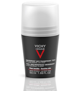 Vichy Homme Deodorante Roll-On Anti-Traspirante 72H