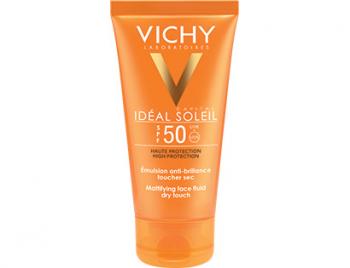 Vichy Ideal Soleil Crema Viso Anti-Lucidità Protezione SPF50