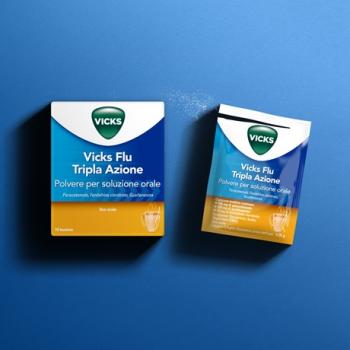 Vicks Flu Tripla Azione Sintomi Raffreddamento 10 Bustine