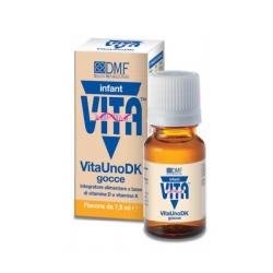 VitaUno DK Integratore Vitamine D3 e K1 Gocce